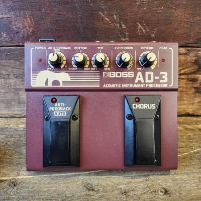 Reverb.com listing, price, conditions, and images for boss-ad-3-acoustic-instrument-processor
