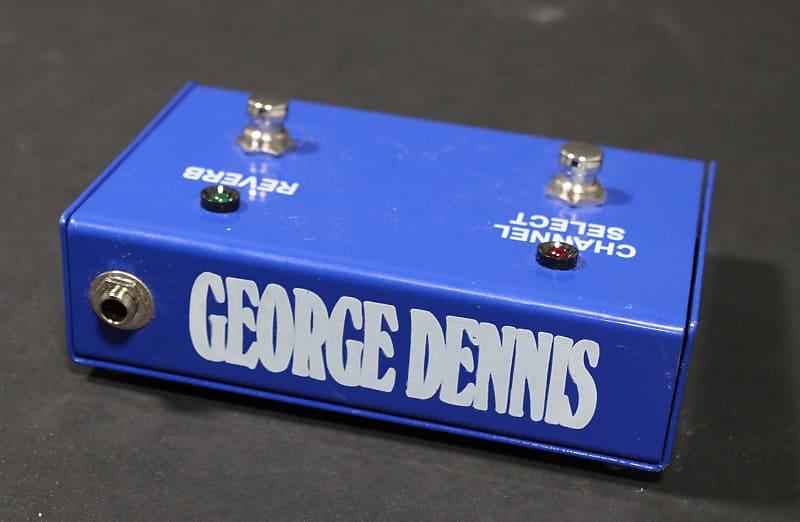 George Dennis Channel Select reverb - Blue