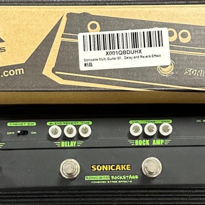 Used Sonicake Rockstage Drive/Chorus/Delay/Reverb Pedal w/box TSS3512 image 3