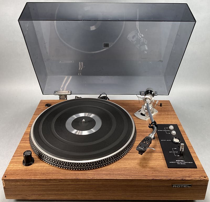 Rotel RP-3000 Direct Drive Turntable Vinyl Record Player *Vintage, Original*  			