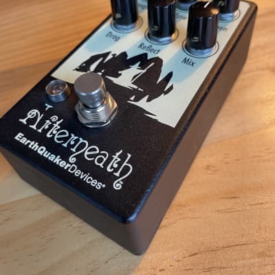 EarthQuaker Devices Afterneath Otherworldly Reverberation Machine V2 2017 - 2020 - Black image 2