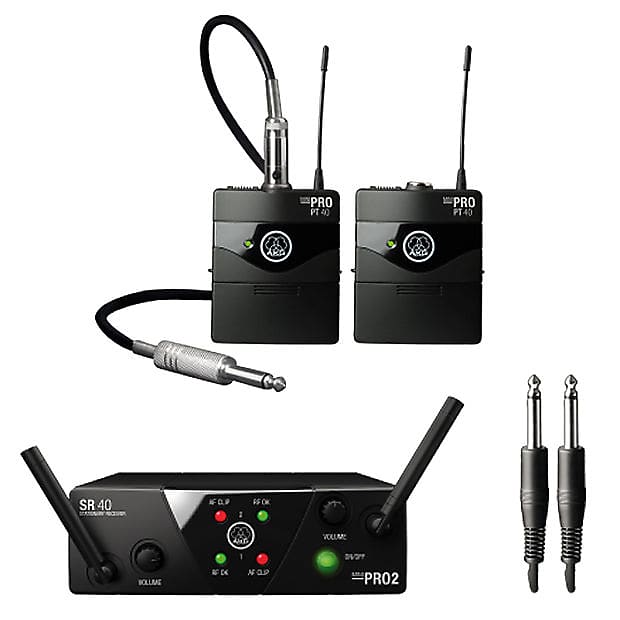 AKG WMS40 Mini 2 Wireless Instrument System | Reverb