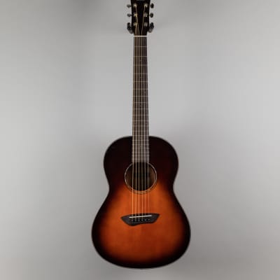 Yamaha CSF3M Parlor Acoustic/Electric Guitar in Tobacco Sunburst image 2