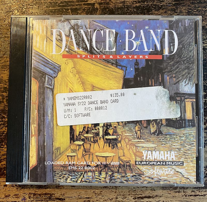 Yamaha MCD64 Ram Card #3 for SY and TG Synthesizers | Reverb