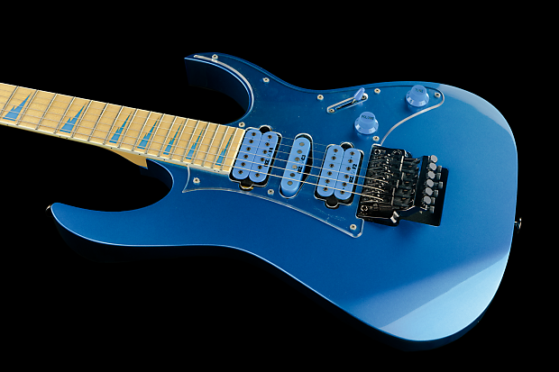 ギター Ibanez RG770DX Laser Blue Reissue Ibanez RG770DX Laser Blue - Mint Condition | Reverb