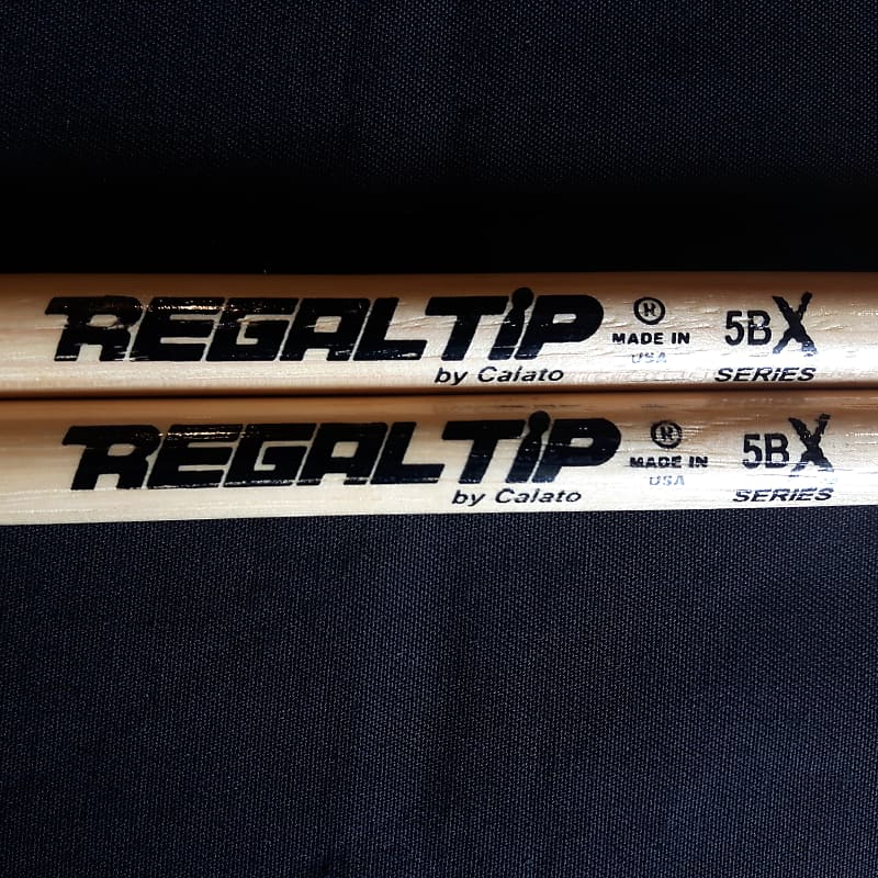 New Regal Tip 5BX 225R X Hickory Drum Sticks Reverb