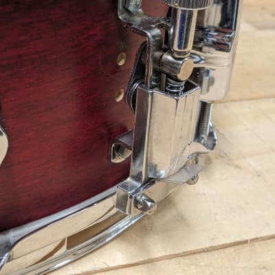Sonor Force 2005 Full Birch 14x5.5 snare drum - Red matte image 11