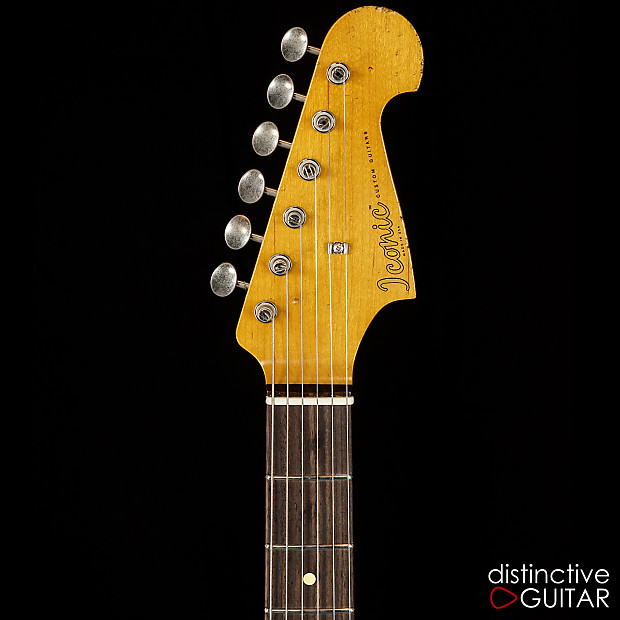 Iconic 62S Vintage Shell Pink Custom Strat Style Relic Guitar