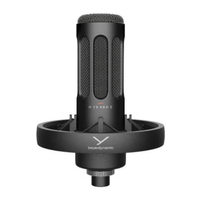 beyerdynamic PRO X M70 Professional Front-Addressed Dynamic Microphone with Desktop Boom Arm Microphone Stand bundle image 5