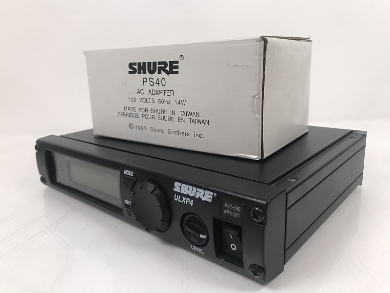 SHURE ULXP4 662 698 MHz M1 Wireless Microphone Receiver