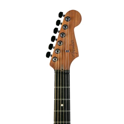 Fender American Acoustasonic Stratocaster, Black, US210433A image 8