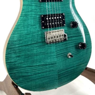 Paul Reed Smith SE CE 24 Electric Guitar Turquoise w/ Gig Bag Serial #: CTIF076924 image 2