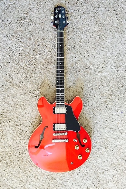 Epiphone Elitist 1963 ES-335 Dot 2005 Cherry | Reverb