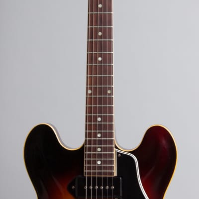 Gibson  ES-330TD Thinline Hollow Body Electric Guitar (1961), ser. #5534, molded plastic hard shell case. image 8