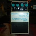Boss dd-3 digital delay vintage 80's made in japan large chip this is a dd-2 in a dd-3 pedal