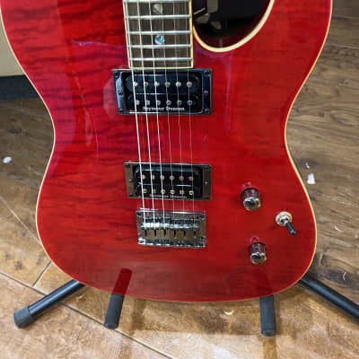 Fender Special Edition Custom Telecaster FMT HH Crimson Red Transparent #ICF22001364 (6lbs, 3.2oz) image 2