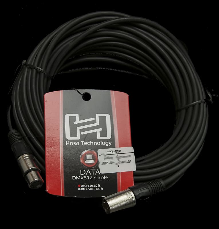 Hosa DMX-550 50' XLR Cable image 1