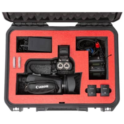 SKB Cases iSeries 1510-6 Injection Molded Mil-Standard Waterproof Case with Foam Interior for Canon XA11, XA15, XA40, XA45 Camcorder and Other Accessories image 4