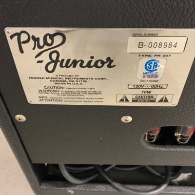 Fender Pro Junior 15-Watt 1x10