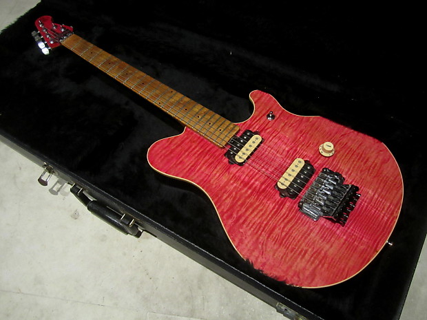 Ernie Ball Musicman Eddie Van Halen EVH Pink ebmm usa floyd rare collector item not Axis ww ship