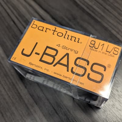 Bartolini 59J1-L/S 5-String J-Bass Split Coil Pickup Set 2010s - Black image 2