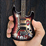 Woodrow San Francisco 49ers 10“ Collectible Mini Guitar - GMNFL28 -  771831062283 | Reverb Brazil