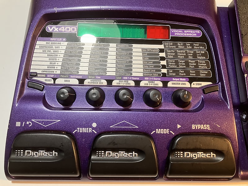 DigiTech VX400 Modeling Vocal Processor with USB | zZounds