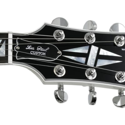 Gibson Custom Shop Les Paul Custom Alpine White Chrome Parts Super 400 Inlays 2023 image 4