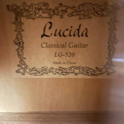 Lucida  LG-520 Student Classical Guitar - Full Size (4/4) w/soft case - Nice! image 3