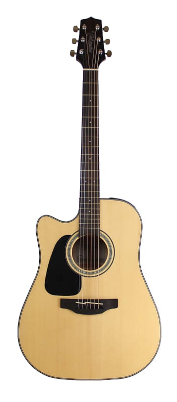 Takamine GD30CELH Left-Handed Dreadnought Cutaway Acoustic-Electric Guitar - Natural image 1