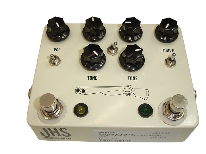 ギター JHS Pedals Double Barrel JHS Double Barrel V4 オーバードライブ - JHS Pedals エフェクター