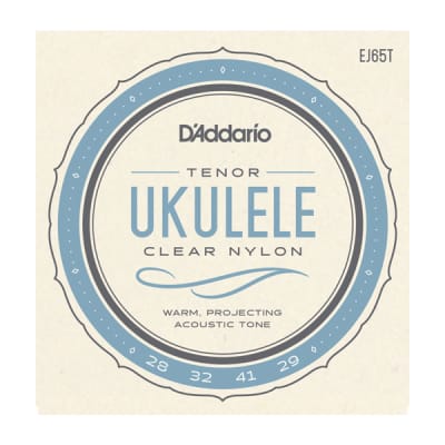 D'Addario EJ65T Pro-Arté Custom Extruded Nylon Ukulele Strings, Tenor image 1