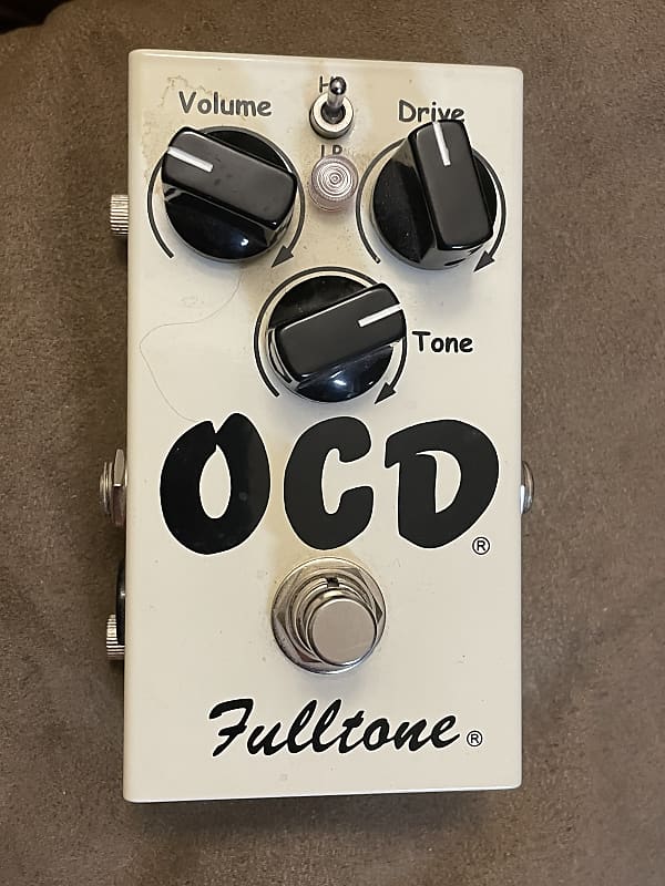 Fulltone OCD Obsessive Compulsive Drive Version 1.7 2014 - white