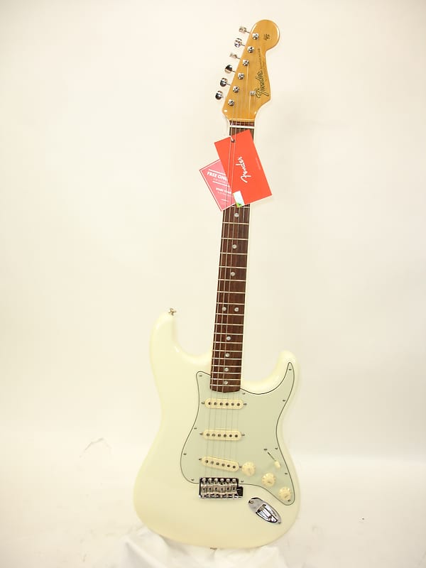Fender American Original '60s Stratocaster Rosewood Fingerboard, Olympic White w/ Vintage Style image 1
