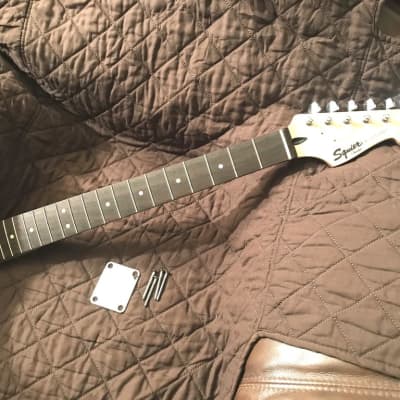 2013,Squier By Fender Bullet Electric Guitar Neck with/Tuners/Neck Plate&Screws,Clean. image 1