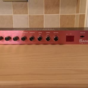 Tech 21 SansAmp PSA-1 Rare Red Face Plate Limited Edition