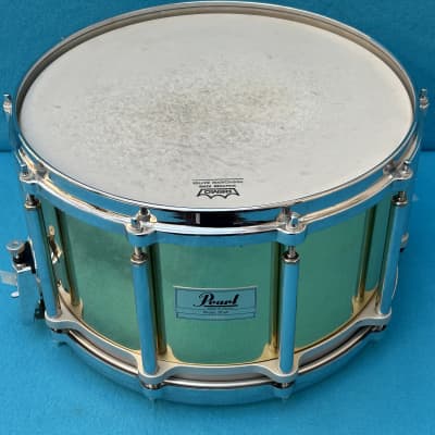 Free Floating Brass Snare Drum 14" x 8" - Pearl B-9114ED image 10