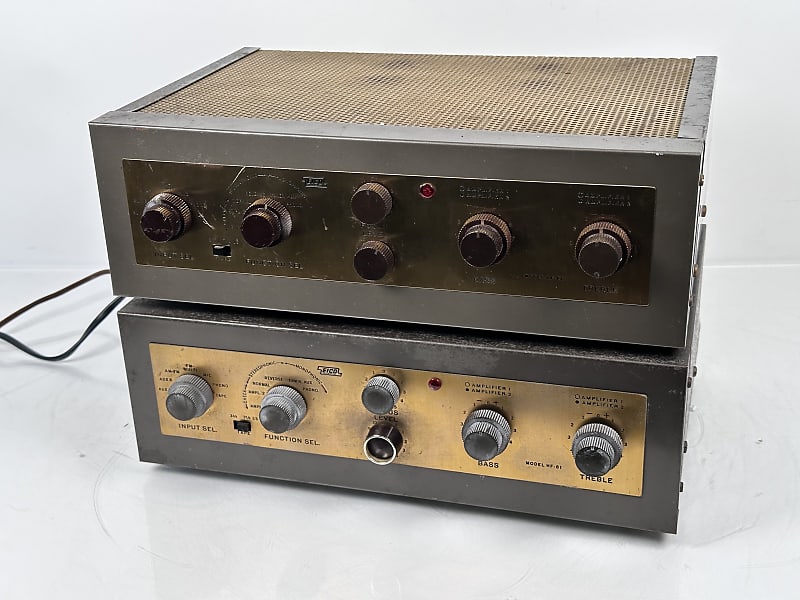 Vintage Eico HF-81 Stereo Integrated Tube Amplifier (Pair) image 1