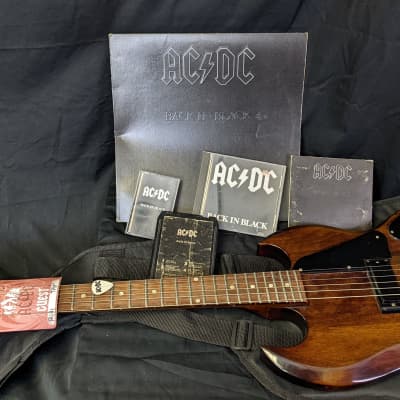 Gibson Angus Young Autographed SG and AC/DC Memorabilia | Reverb