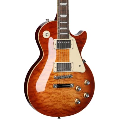 Epiphone Limited Edition Les Paul Standard '60s Quilt Top Electric Guitar, Dark Honey image 3