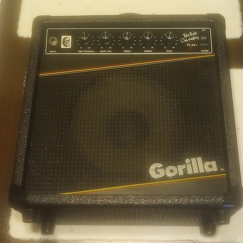 Gorilla Tube Cruncher TC35 2000s early Black Reverb