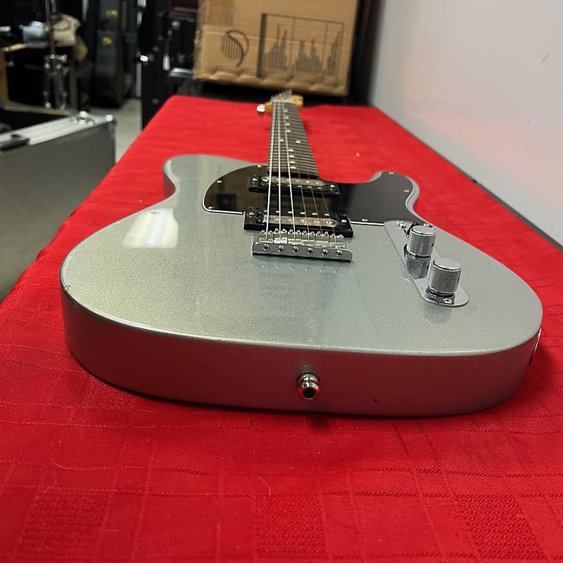 Fender Mexican Standard HH Telecaster Electric Guitar, Silver Sparkle Finish