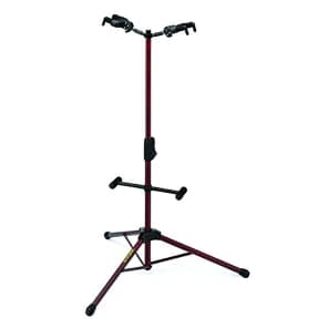 Hercules GS422B Auto Grip Duo Guitar Stand w/ Foldable Backrest