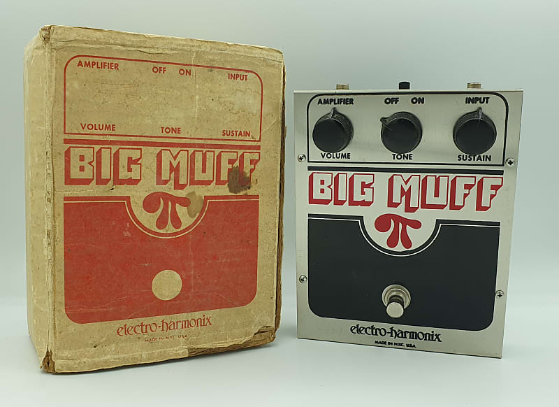 Electro-Harmonix Big Muff Pi V3 1976 (Red & Black) image 1