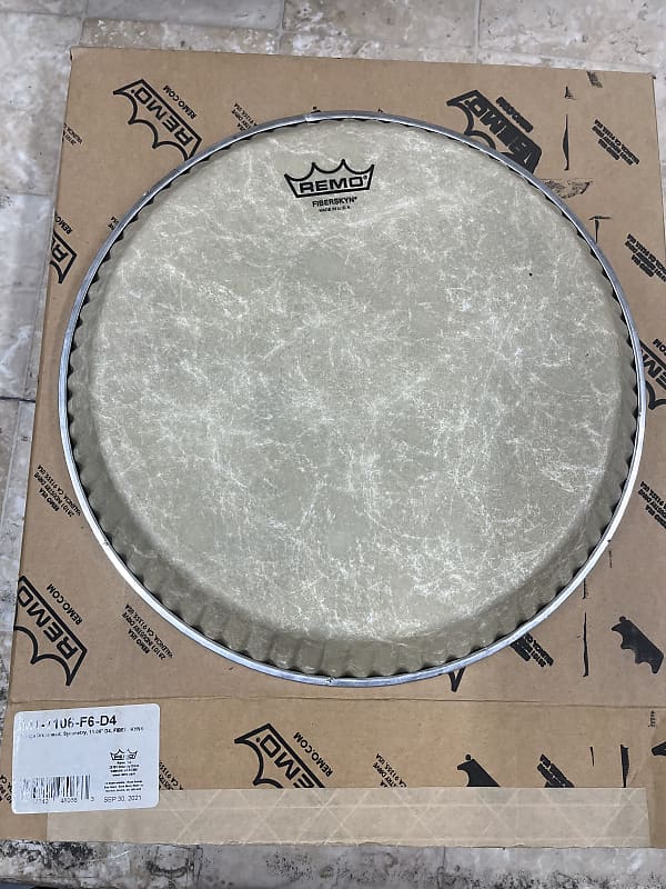 Remo Symmetry Fiberskyn Conga Drum Head 11.05" D4 2021s - Natural image 1