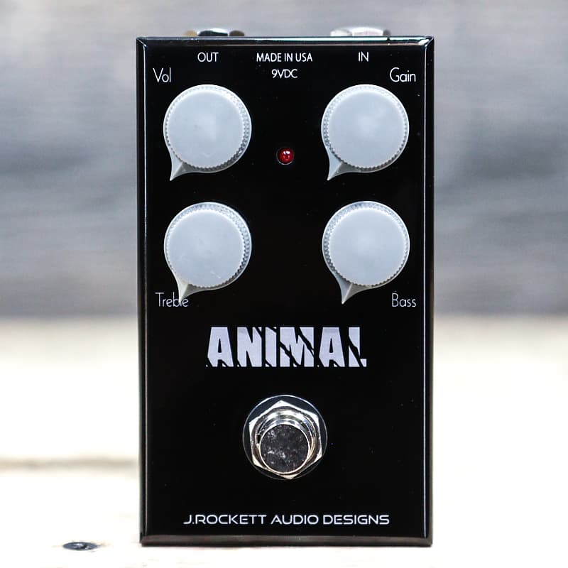J. Rockett Audio Designs Animal OD Overdrive Distortion Guitar Effect Pedal image 1