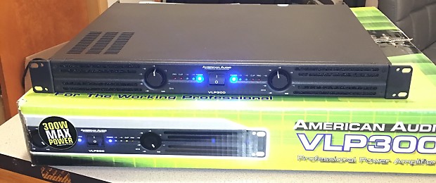 American Audio VLP-300 300w Power Amplifier image 1