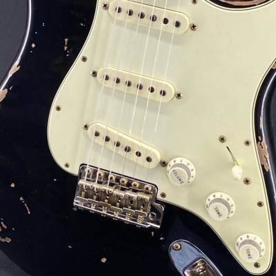 Fender Custom Shop Michael Landau Signature 1968 Relic Stratocaster in Black image 2
