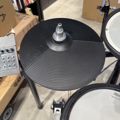 Roland TD-17KV V-Drum Kit with Mesh Pads 2010s - Black image 4