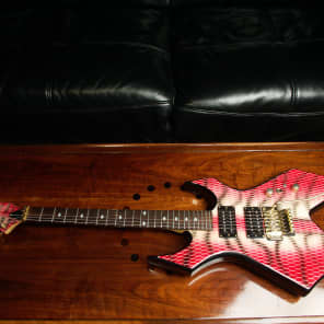 BC Rich Warlock | Pink Snakeskin | NJ Series - Nagoya Japan